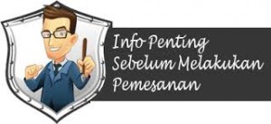 Info Pemesanan